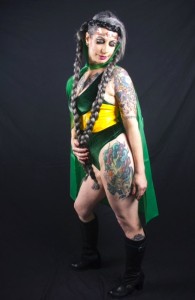 “Ivy League Ink,” Terri Claire. Claire. Photo by: Jim Sewastynowicz