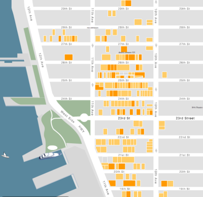 Chelsea Gallery Map courtesy of chelseagallerymap.com