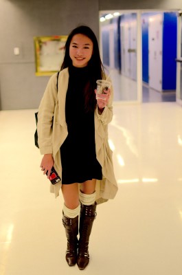 Who: Jenny Lau, freshman at Parsons. Why: "I define my sense of style as minimalistic and sometimes classy."
