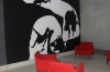 Kara Walker mural in Arnhold Hall sparks conversation