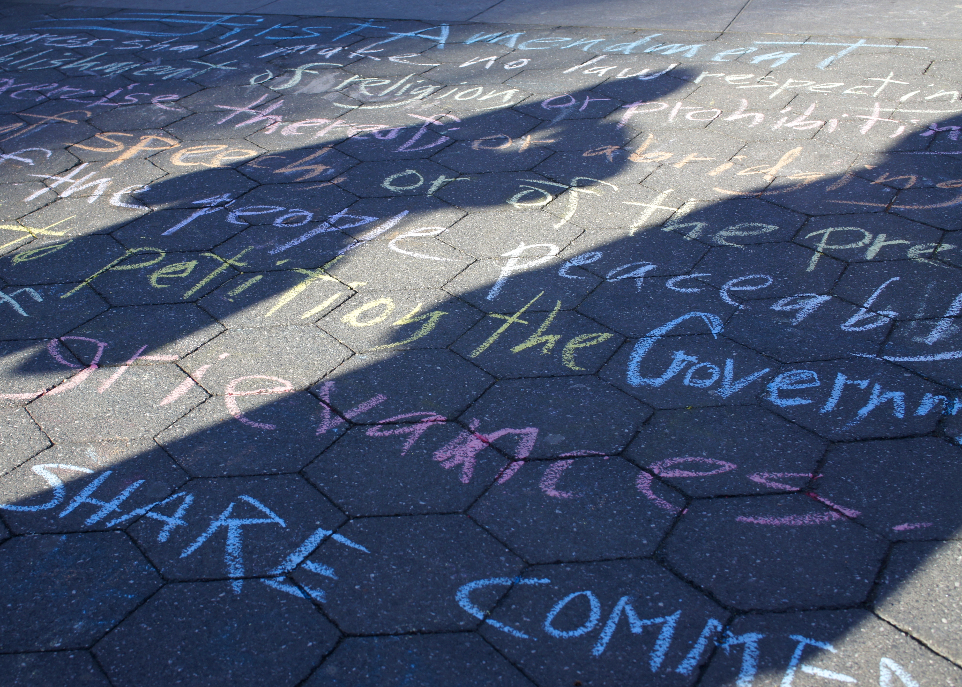 New Schoolers Rally In Washington Square Park On International Women’s Day