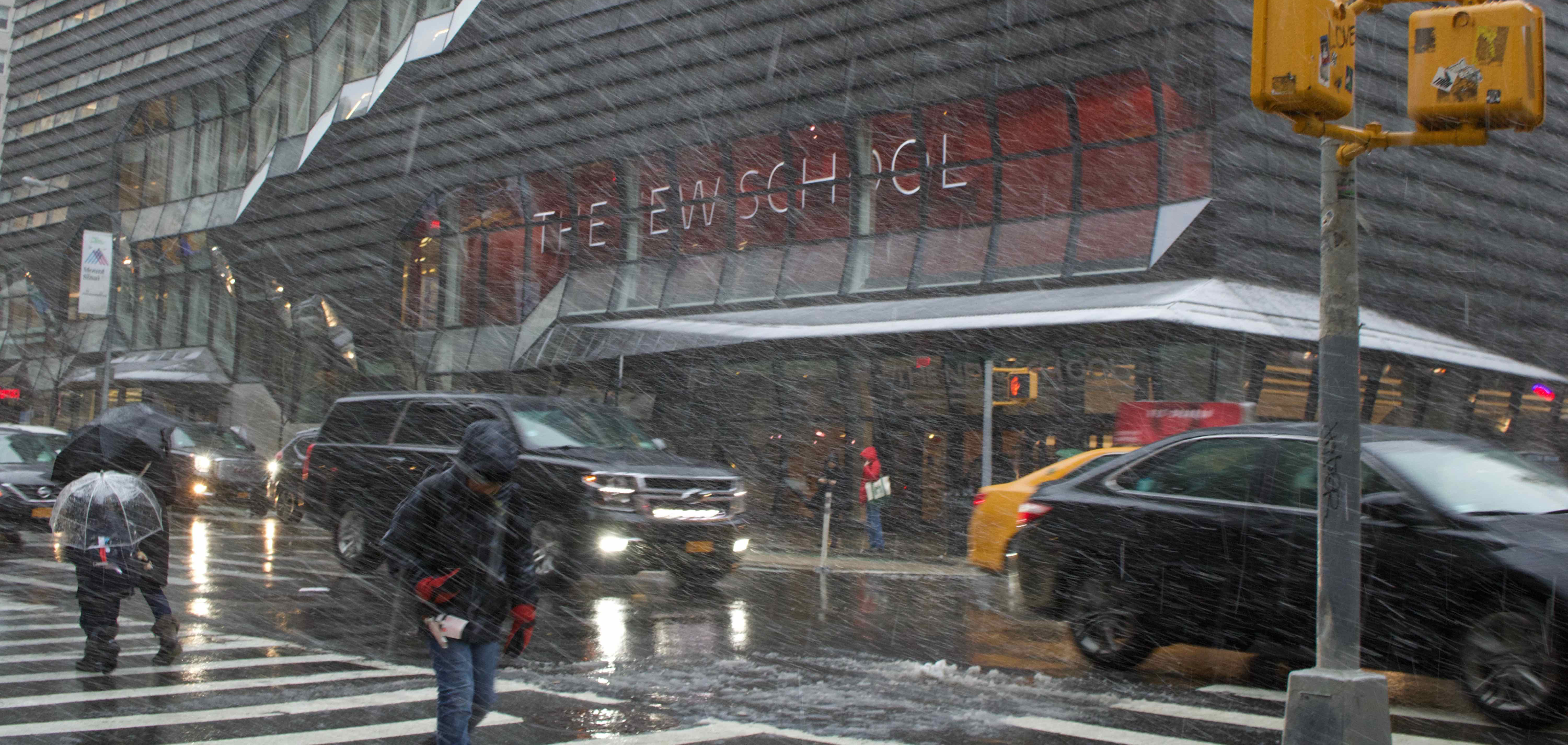 Classes Cancelled in the Face of Steady Snow
