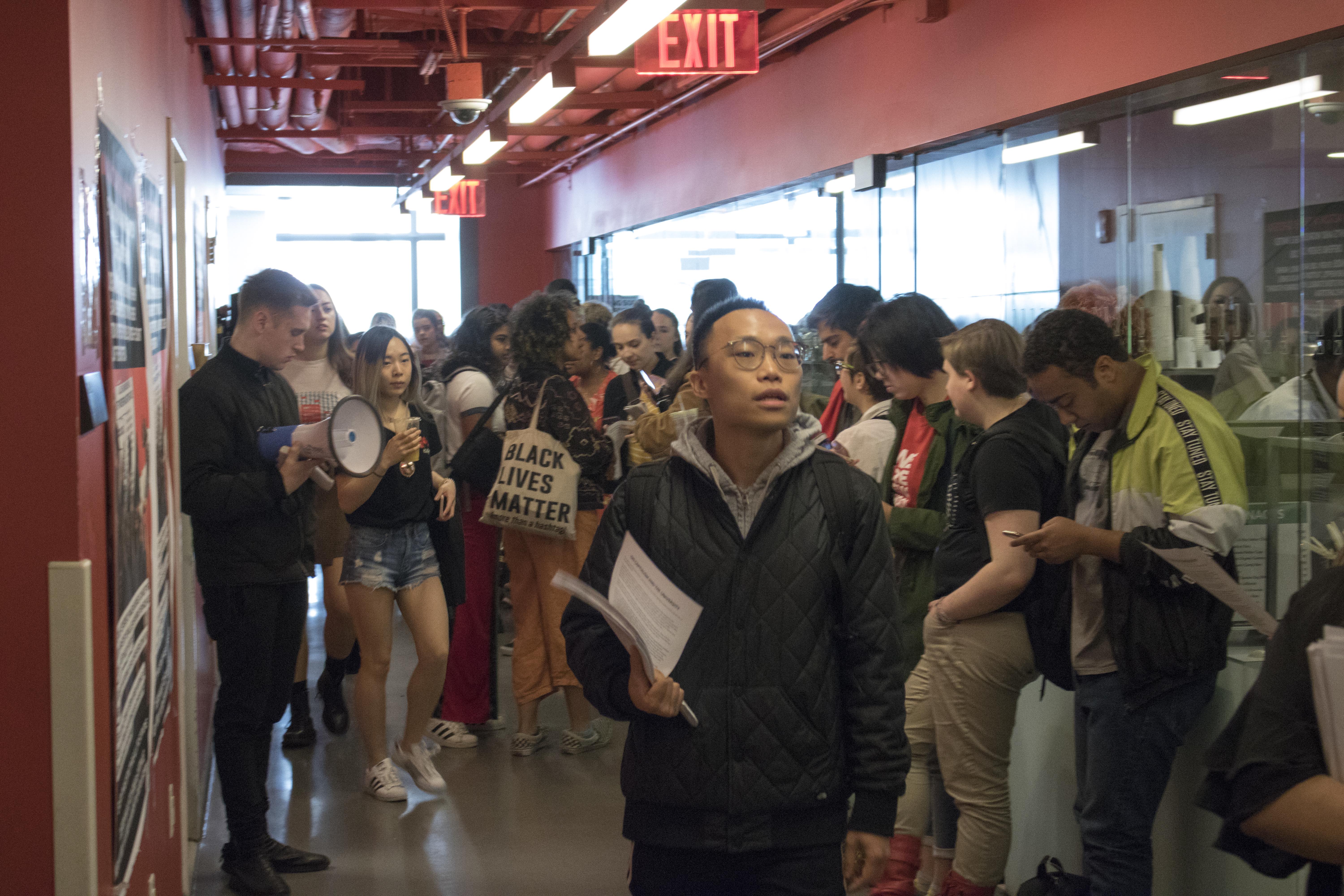 Timeline: Students Occupy Cafeteria