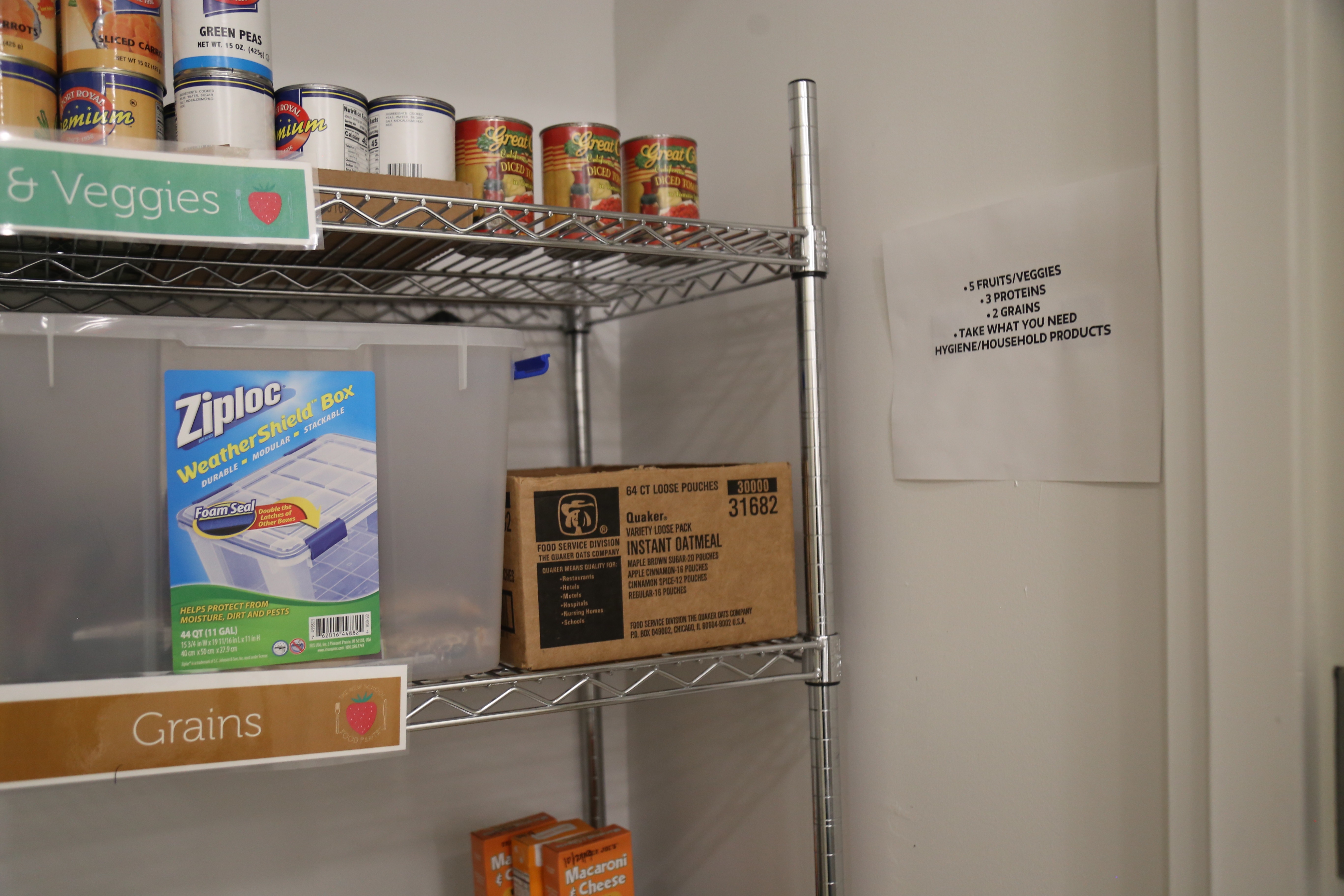 Second Food Pantry Opens to Address Growing Number of Student Users