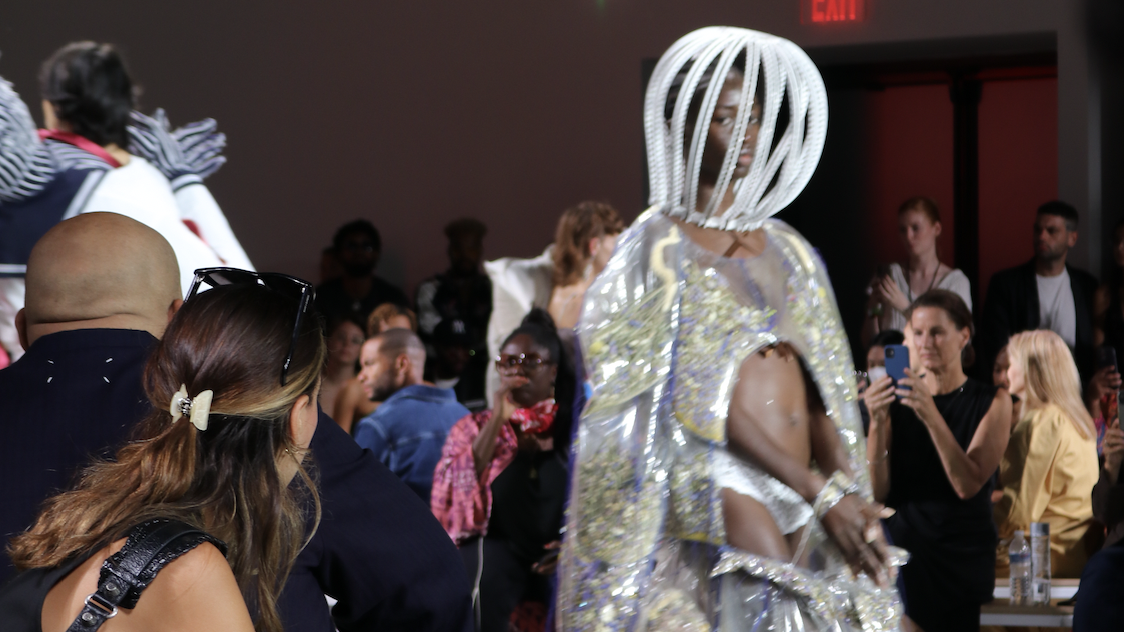 The burgeoning independence of New York Fashion Week: Tia Adeola, Barragán, and yes… Parsons MFA