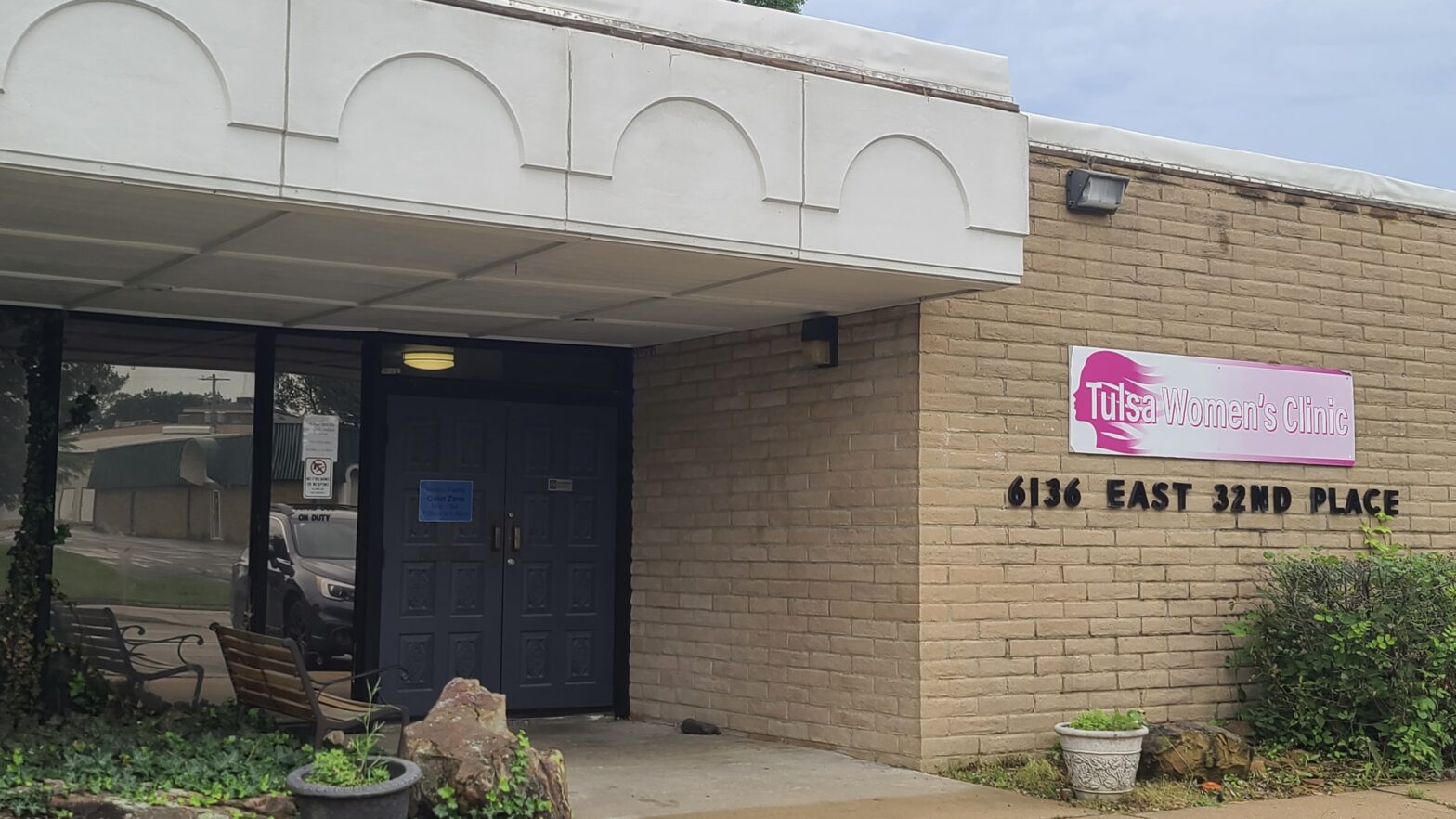 the front of the Tulsa Women’s Center.