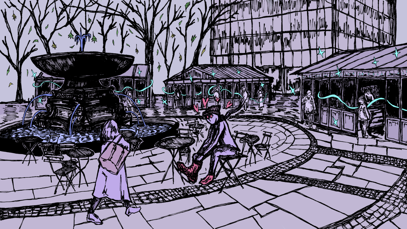 Writes & Bites: Bryant Park and building worlds
