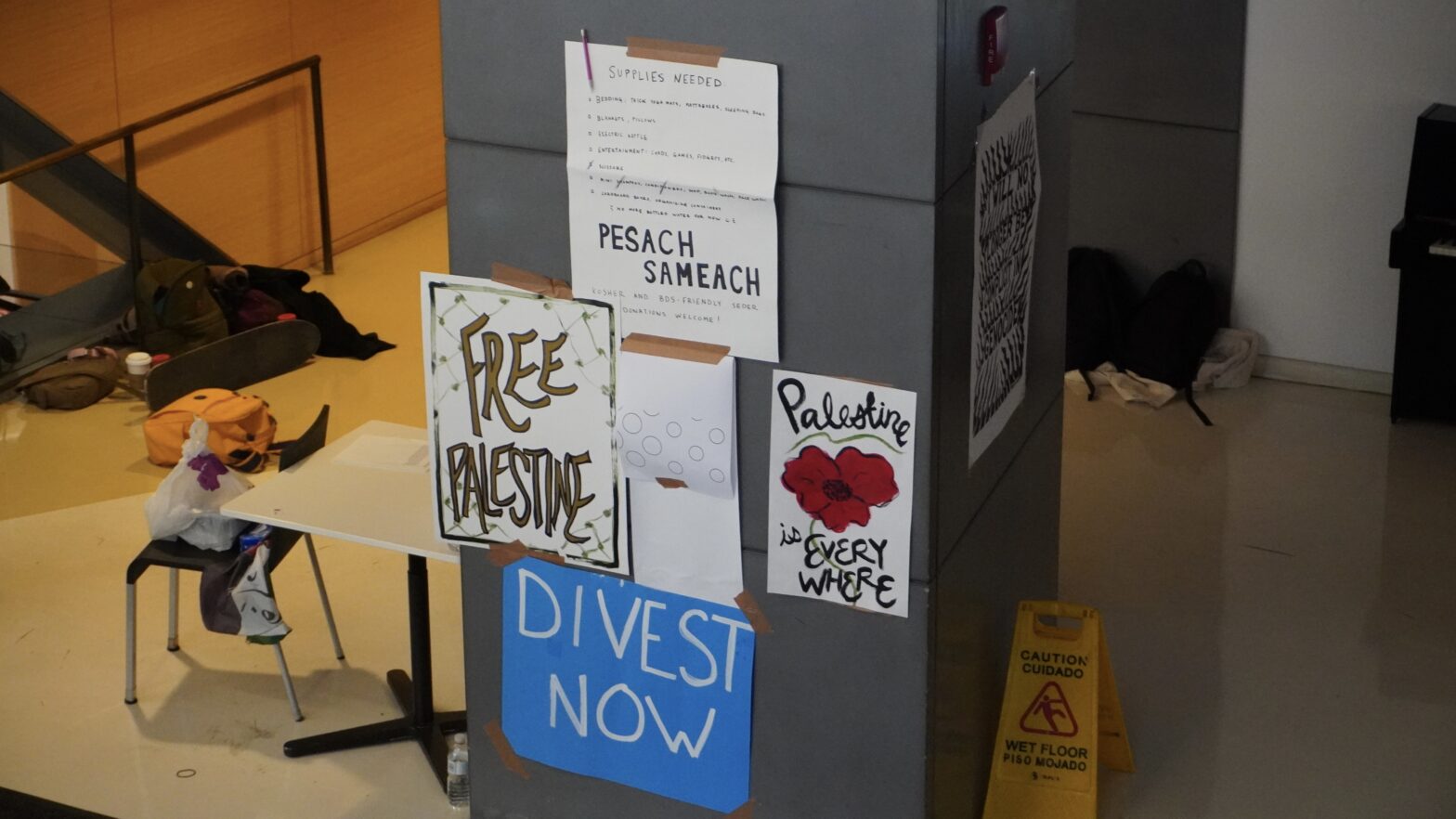 SJP hosts Amin Husain for a teach-in at Gaza Solidarity Encampment