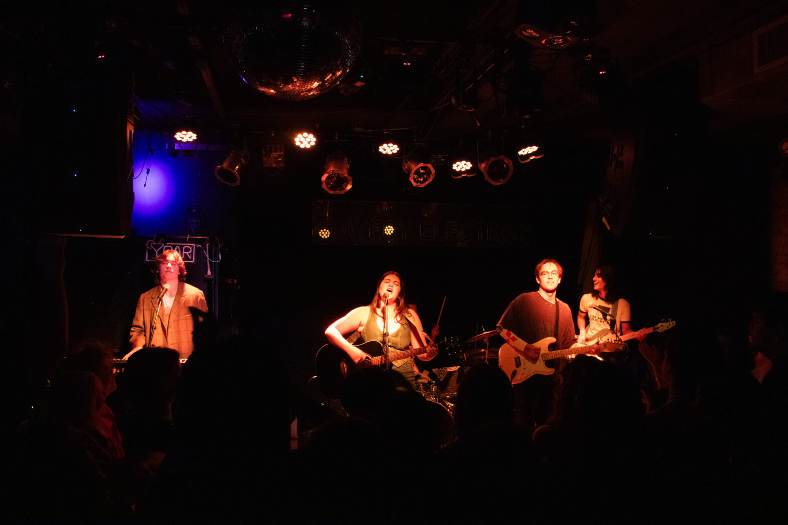 The debut of April Fools: A night of music at the Bowery Electric