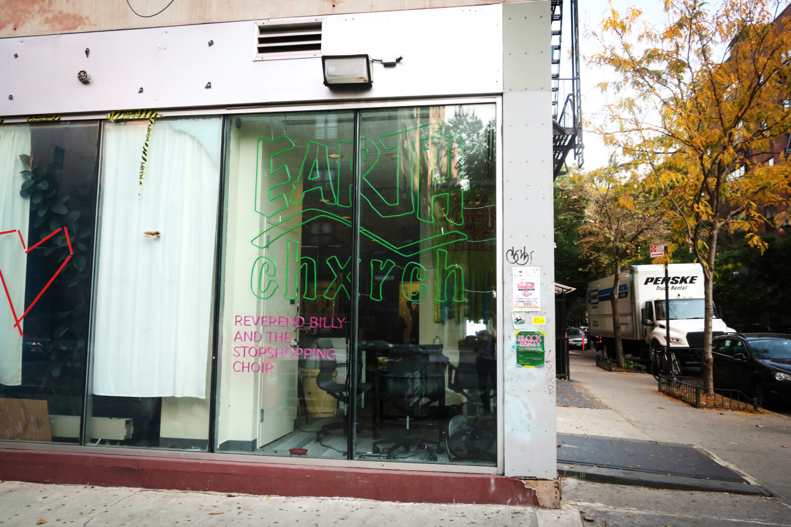 Students reflect on the Earth Chxrch upon closure of their East Village Space