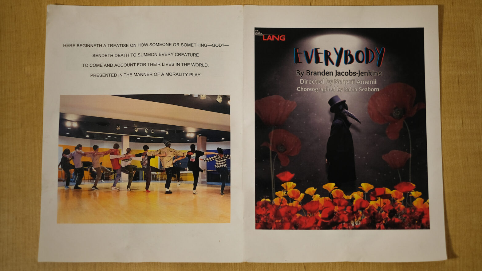Review: Eugene Lang College of Liberal Arts presents Everybody