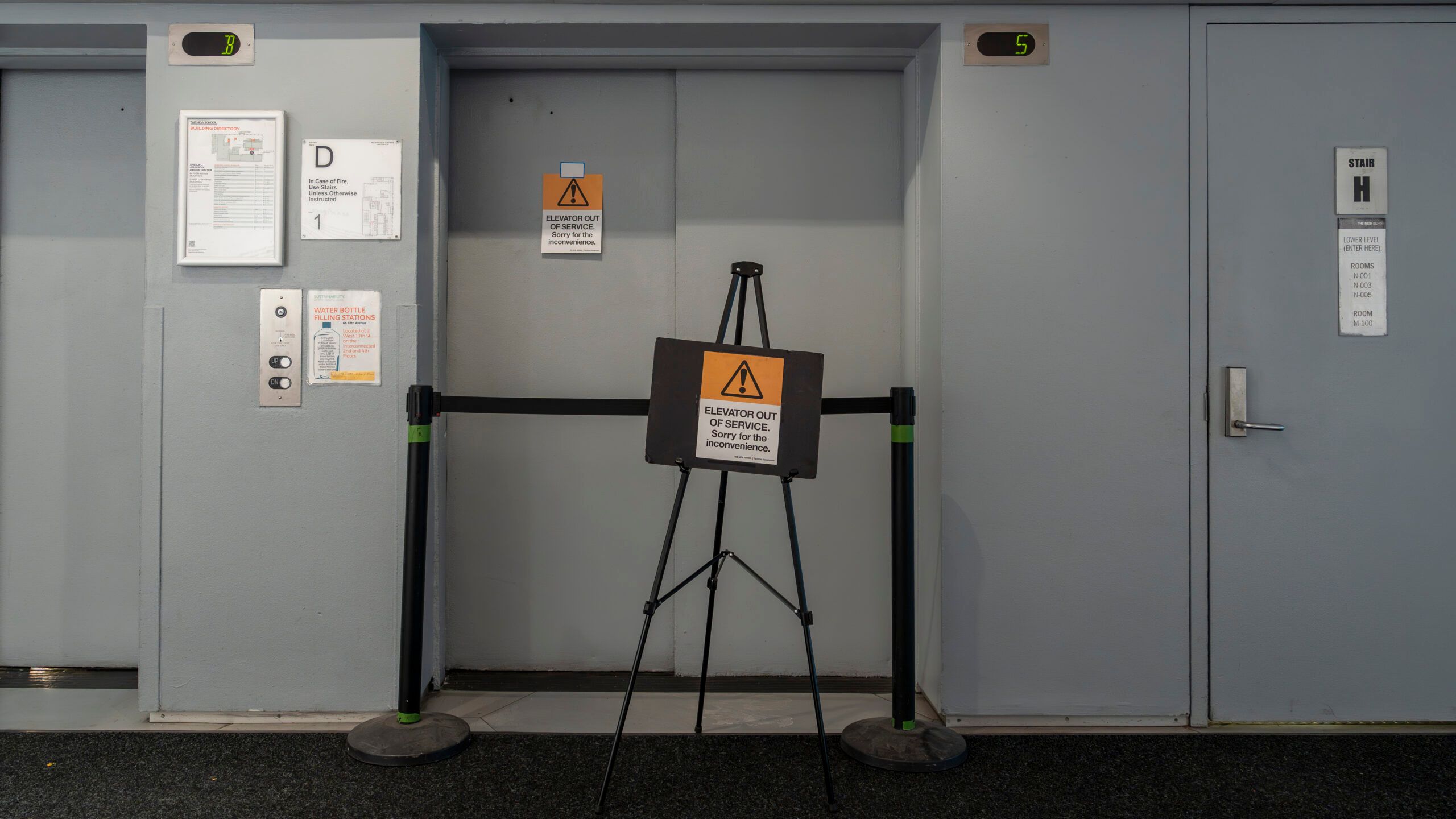 Elevator delays at The New School continue to impact students